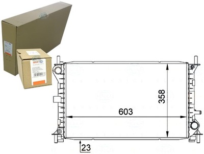 Behr hella радіатор ford focus 1,4-1,8 фото №1