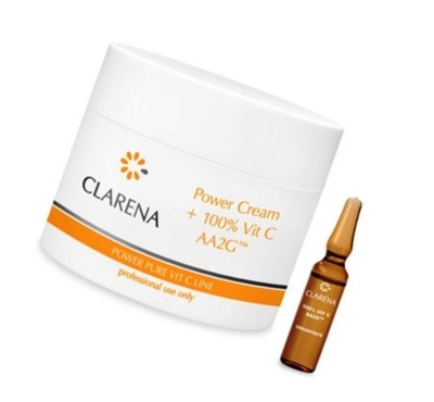CLARENA Power Krem z aktywną witaminą vit C 100 ml