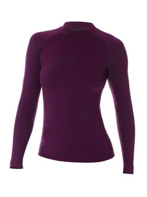 Brubeck Bluza damska THERMO fioletowy L