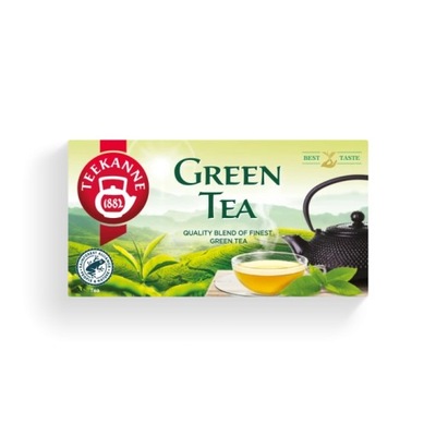 Herbata Zielona TEEKANNE Green Tea 20tb