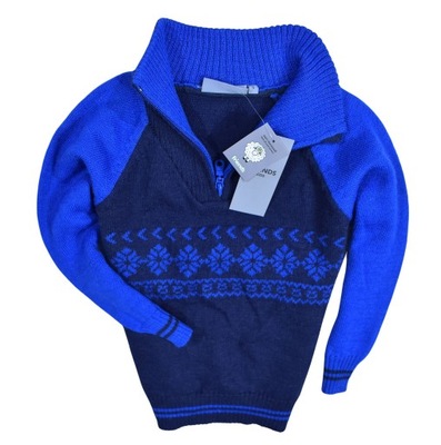 FREINDS Merino Wool Wełniany Sweter Dziecięcy 4 L