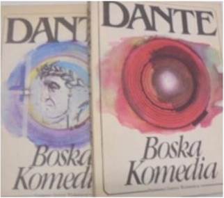 Boska Komedia cz 1-2 komplet - Dante