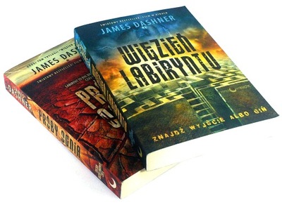 WIĘZIEŃ LABIRYNTU tom 1-2 James Dashner BDB