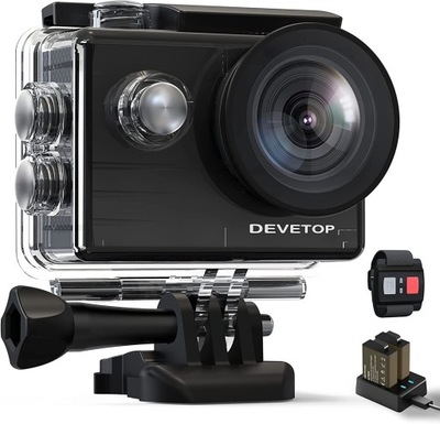 Kamera sportowa DEVETOP 4K 20MP Ultra HD WiFi