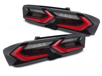 Лампы задние светодиодный chevrolet camaro 19-23 led bar dynamic фото №1