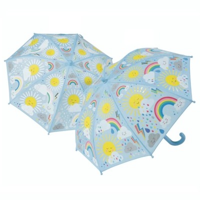 Magiczna parasolka zmieniająca kolory Floss&Rock Słoneczko i Chmurki