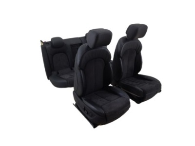 Оббивка сидіння заднє сидіння шкіра alcantara електрика audi a7 s-line 2011-2014r фото №1