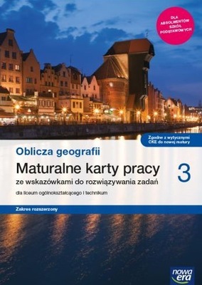 OBLICZA GEOGRAFII - LO3 Karty pracy ucznia ZR