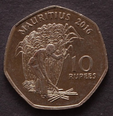 Mauritius - 10 rupees 2016