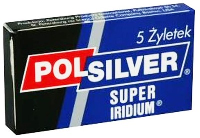 POLSILVER ŻYLETKI SUPER IRYDIUM 5SZT