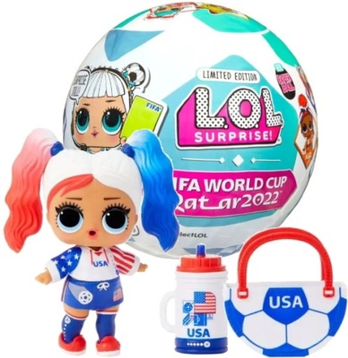 LOL SURPRISE KULA LALKA FIFA WORLD CUP 2022 KATAR