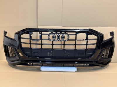 Бампер передній перед audi q8 4m8 s-line 18-22r 6x датчик радари фото №1