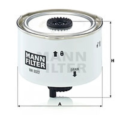 FILTRO COMBUSTIBLES MANN-FILTER WK 8022 X  