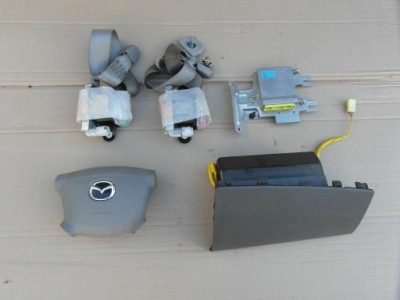 Подушка водія пасажира натягувачі ремені mazda demio lift 00-02 фото №1