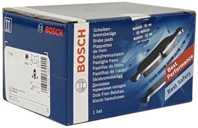 BOSCH КОЛОДКИ ГАЛЬМІВНІ ПЕРЕД 0 986 494 293