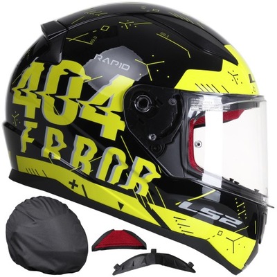 KASK MOTOCYKLOWY LS2 FF353 RAPID PLAYER FLUO