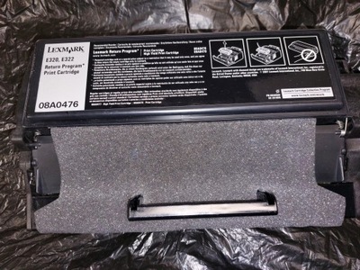 Toner Lexmark 08A0476 czarny E320 E322 E322n oryginał