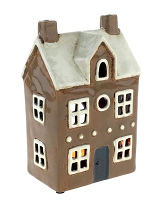 DOMEK CERAMICZNY LAMPION ŚWIECZNIK