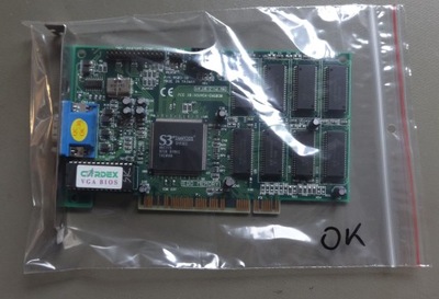 Karta graficzna VGA PCI S3 Trio64V2_DX 4MB