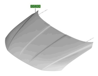 Hyundai tucson 2020- капот двигателя фото №1