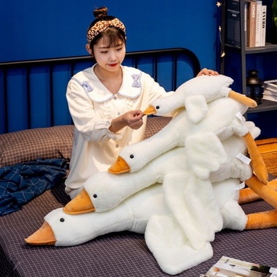 160CM Cute Giant Goose Plush Toy Doll Soft St