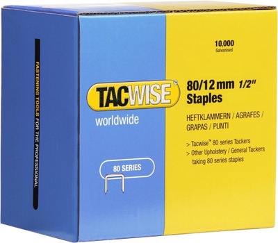 G12 Tacwise 0384 Zszywki ocynkowane typ 80/12 mm