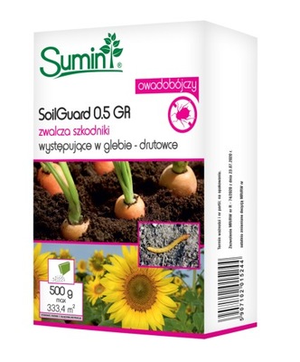 Sumin SoilGuard 500g drutowce pędraki rolnice