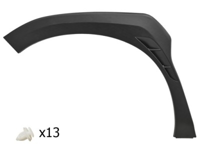 Накладка молдинг крила ліва 91112fn21a фото №1