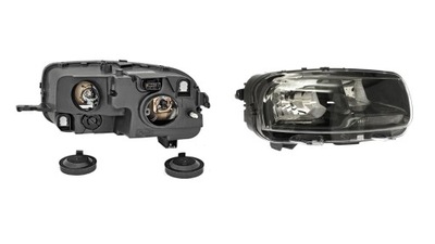 Фара лампа передняя правая citroen c4 cactus 14-18 valeo фото №1