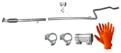 Opel combo 2.0 cdti труба колекторна середня фото №1