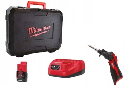 LUTOWNICA AKUMULATOROWA 12V КОМПЛЕКТ MILWAUKEE M12 SI-201C 4933459761