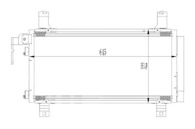 DEPO KONDENSATORIUS KONDICIONAVIMO MAZDA 6 02-05 DEPO 