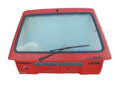 Opel corsa a 1.3 90r кришка багажника багажника скло фото №1