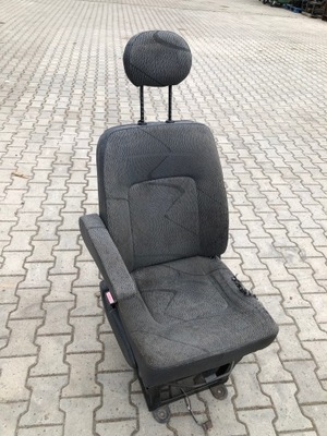 Сиденье левый renault master ii opel movano одиночное фото №1