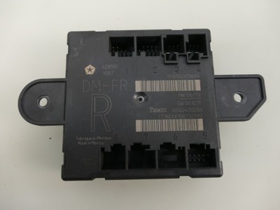 Dodge nitro блок керування двері правий перед модуль фото №1