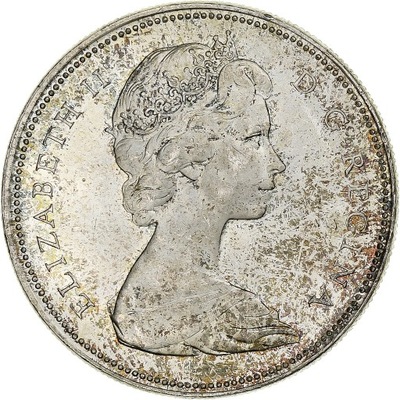 Canada, Elizabeth II, Dollar, 1966, Royal Canadian
