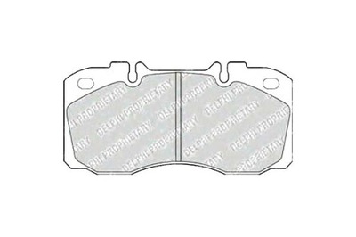 Delphi тормозные колодки тормозные iveco daily iv 60c18 фото №1