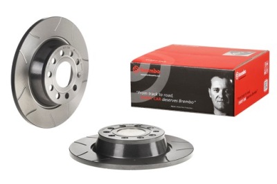 Brembo 08.a202.75 диск гальмівна фото №1