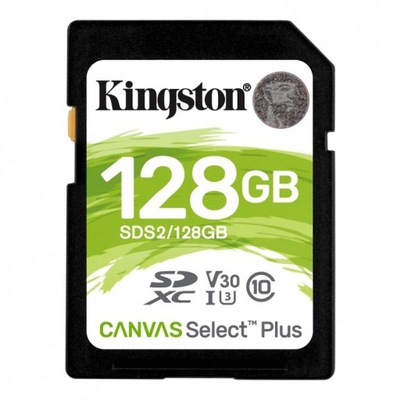 Karta pamięci Kingston SD Canvas Select Plus 128GB