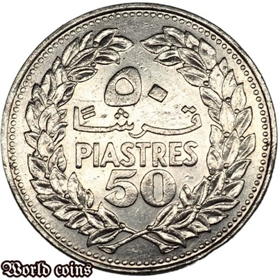 50 PIASTRES 1969 LIBAN