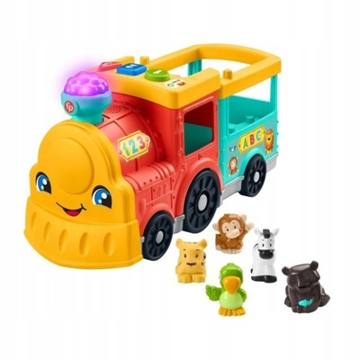 Fisher-Price. HHH93 Edukacyjny pociąg ze zwierzątkami