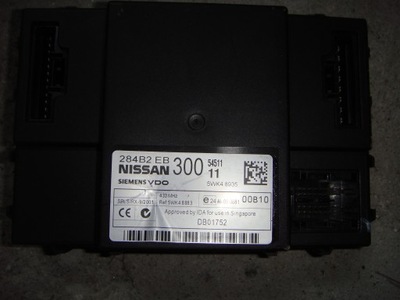 Navara d40 pathfinder r51modul комфорта 284b2eb300 фото №1