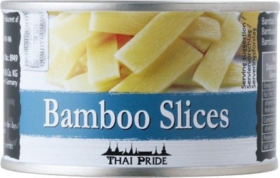 Pędy bambusa plastry 227g Thai Pride