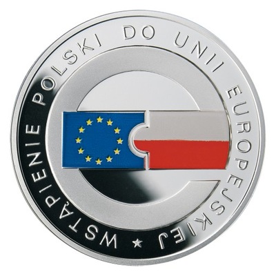 10 ZŁ 2004 ROK WSTĄPIENIE POLSKI DO UNII EUROPEJSKIEJ IDEAŁ MENNICZY