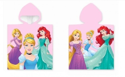 KSIĘŻNICZKI DISNEY ponczo poncho ręcznik 50X110