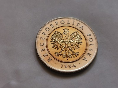 5 zł złotych 1994 mennicza z woreczka