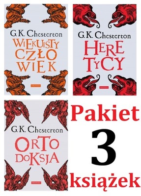 PAKIET 3 książek - Gilbert Keith Chesterton