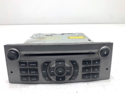 Радіо peugeot 407 04-11 програвач мультимедіа, стерео фото №1