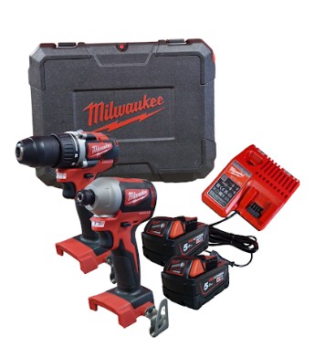 MILWAUKEE M18 CBLPP2B-502C CBLDD CBLID 2x5Ah Zestaw0