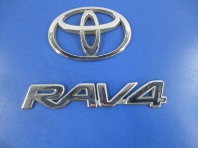 TOYOTA RAV4 II RESTYLING EMBLEMA INSIGNIA INSCRIPCIÓN LOGOTIPO  